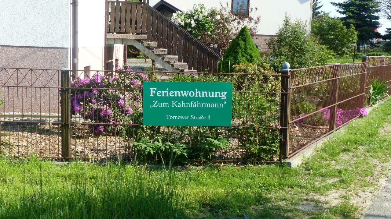 Ferienwohnung Zum Kahnfahrmann Luebbenau Ngoại thất bức ảnh